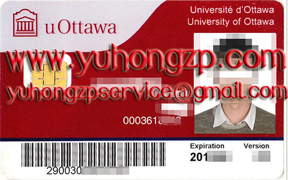 student card of University of Ottawa