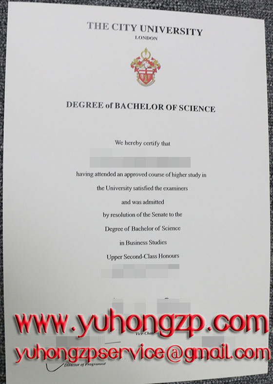 City university London degree