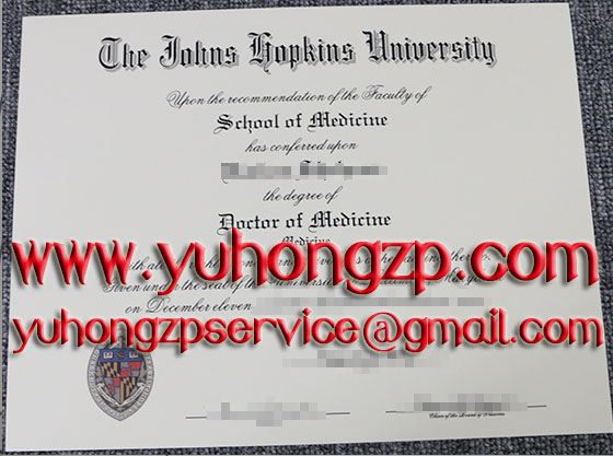 Johns Hopkins University degree