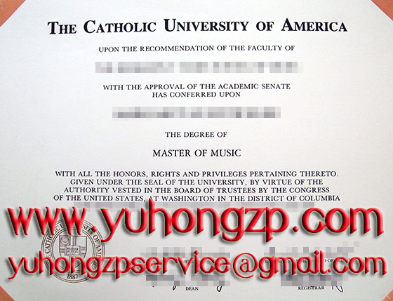 Catholic University degree