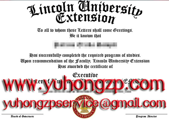 Lincoln Extension University degree