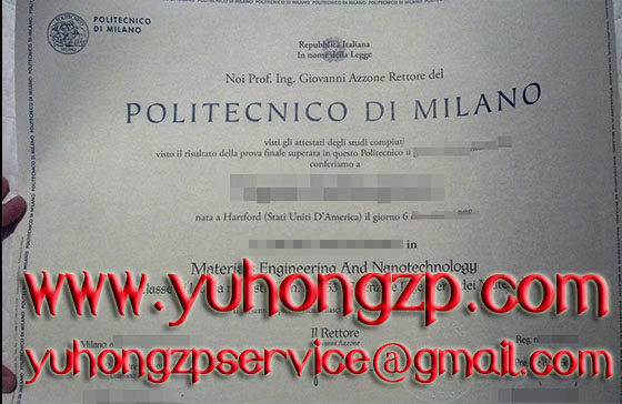 Politecnico di Milano University degree