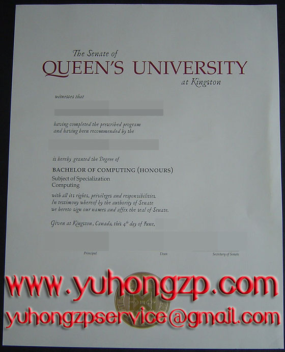 Queens University degree