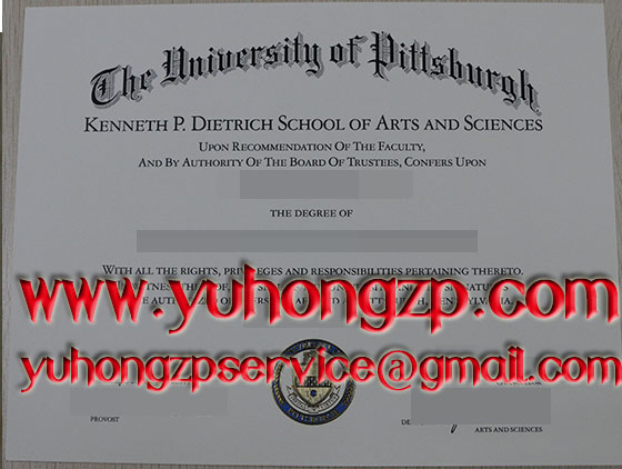 University of Pittsburgh degree