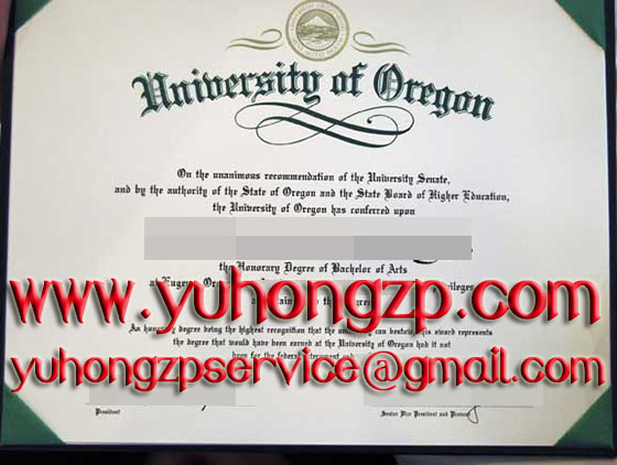 University of Oregon degree