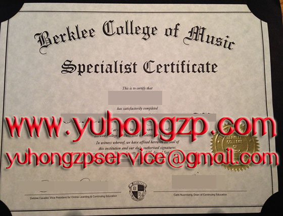 berklee college of music ' online master certificate