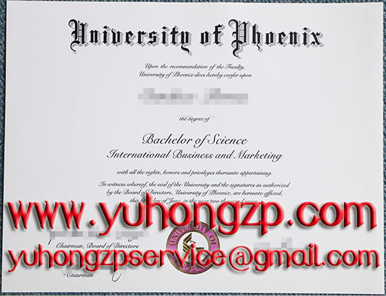 University of Phoenix degree