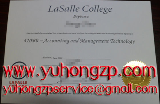 LaSalle College diploma