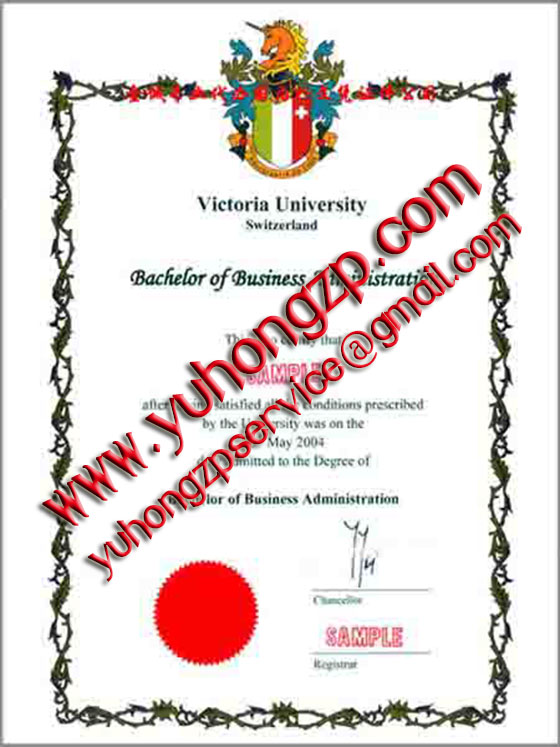 Victoria University degree