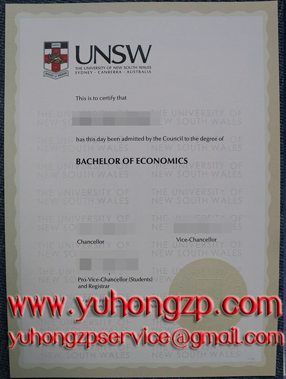 UNSW degree