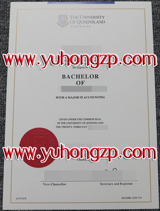 University of Queensland degree