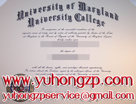 University of Maryland degree