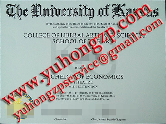 fake University of Kansas degree