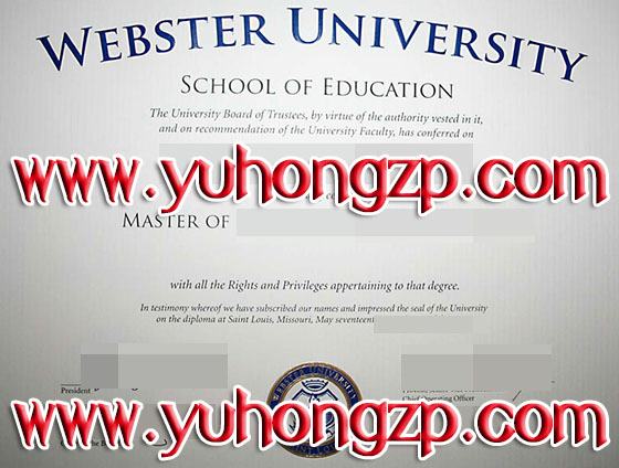 Webster University degree