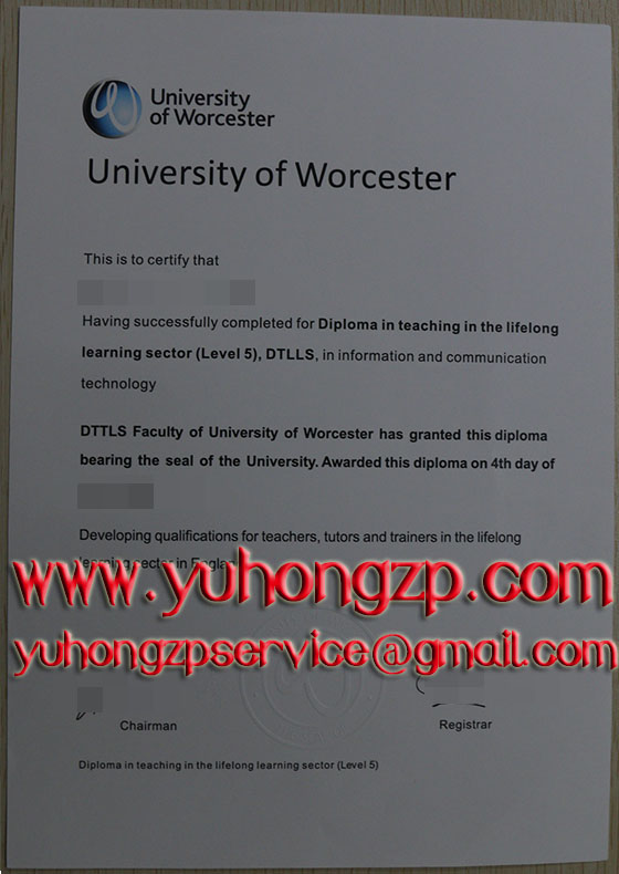 Worcester University degree