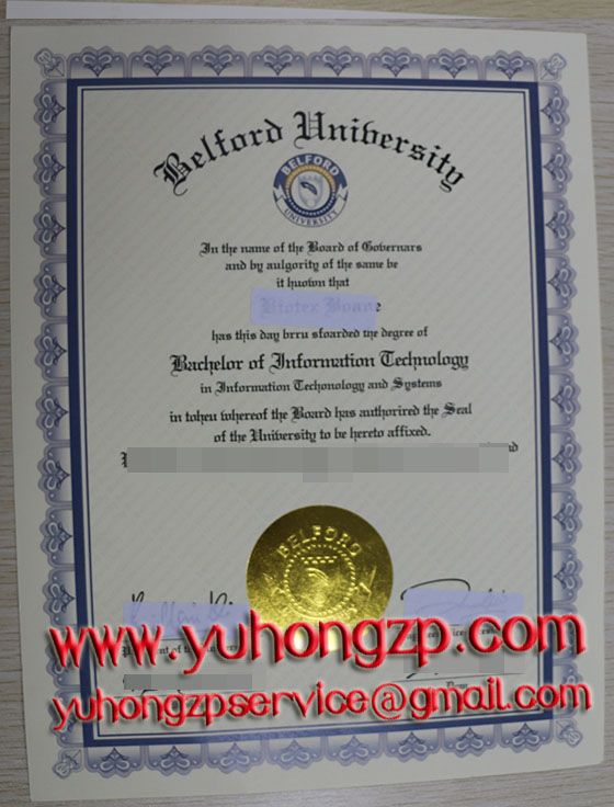 Belford University degree