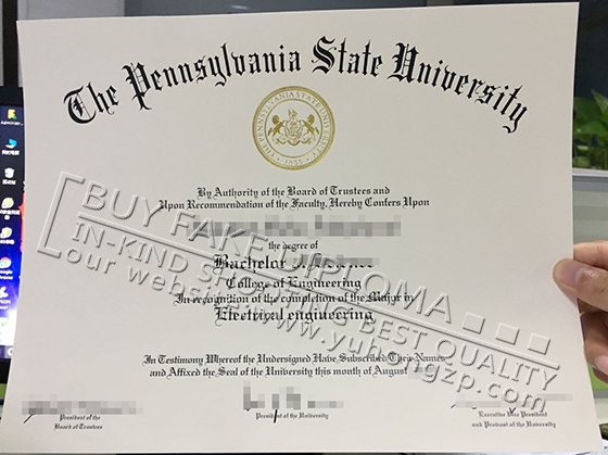 buy fake PSU degree