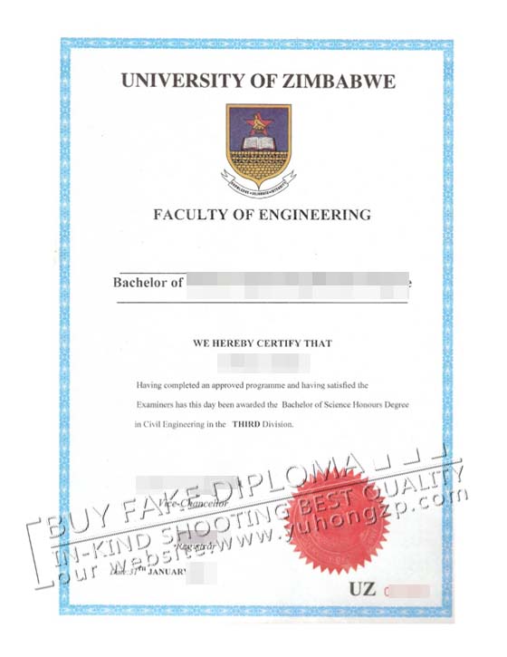 University of Zimbabwe diploma