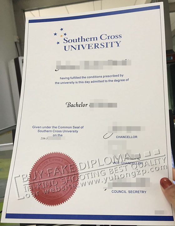 Southern Cross University degree fake