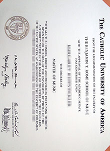 Catholic University degree of America, buy fake diploma and transcript online