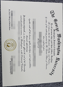 George Washington University degree, buy fake diploma and transcript of GWU