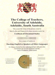 the college of teachers, university of adelaide, Adelaide, South Australia degree