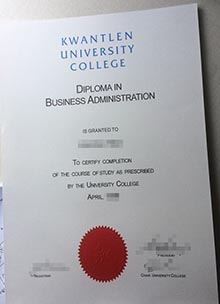 Kwantlen University College degree certificate, Canada fake diploma