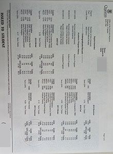 Queens University transcript, buy fake diploma and transcript of Queens University