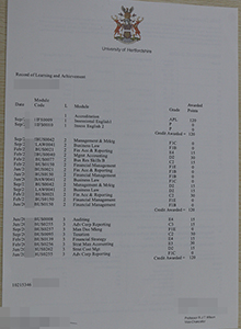 fake University of Hertfordshire transcript, buy fake diploma and transcript online