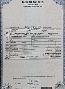 birth certificate, buy fake babys birth certificate online