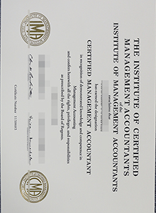 IMA degree, Institute of Management Accountants certificate, CMA certificate