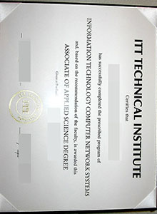 ITT Technical Institute degree, buy fake diploma and transcript of ITT