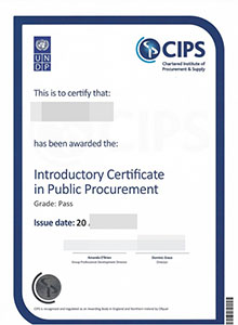 CIPS certificate, Chartered Institute of Purchasing and Supply diploma and transcript online