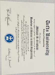 Fake Tufts University diploma & transcript, Tufts University fake degree