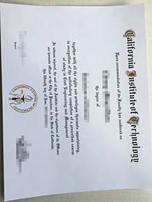 California Institute of Technology phony degree, buy fake CIT diploma