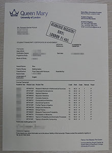 Queen Mary, University of London transcript, buy QMUL certificate