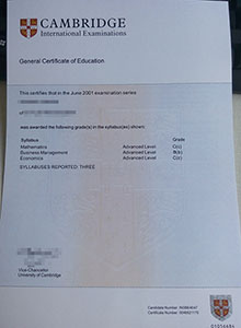 Cambridge International A-Level certificate, buy fake CIE-GCE-A-Level Certificate