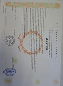 Second University of Toulouse degree, buy fake diploma and transcript of republique francaise