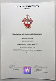 The City University London fake degree, phony City University London diploma