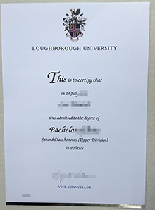 Loughborough University fake degree, buy novelty LU diploma online