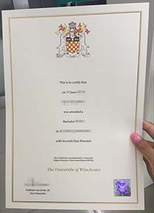 University of Winchester degree, buy fake University of Winchester certificate