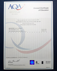 AQA fake degree, AQA fake certificate for sale