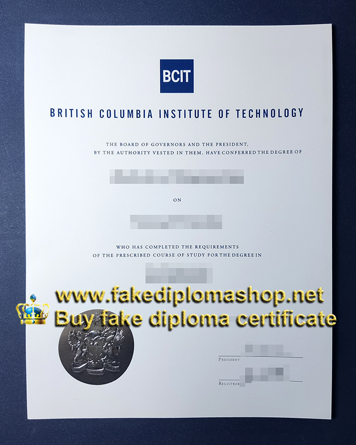 BCIT degree, British Columbia Institute of Technology diploma