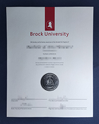 Brock University diploma, buy fake diploma online is so easy