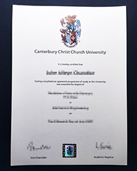 Canterbury Christ Church University diploma, buy fake CCCU diploma and transcript online