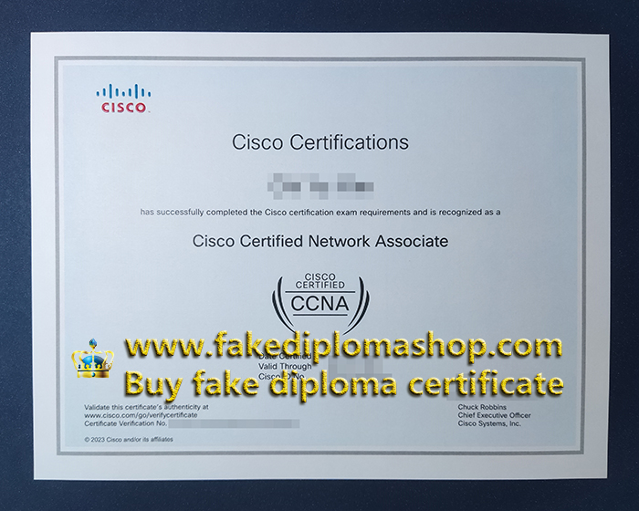 CISCO CCNA certificate