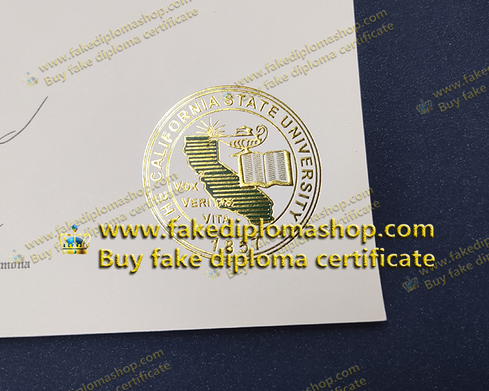 CPP diploma of gold seal