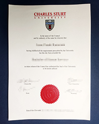 Charles Sturt University diploma, buy fake CSU degree certificate is so easy