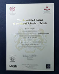 Phony ABRSM diploma, buy The Associated Board of the Royal Schools of Music degree