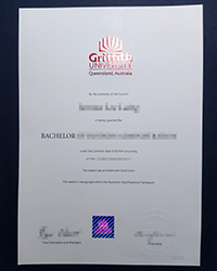 Fake Griffith University diploma of Bachelor, buy fake degree online